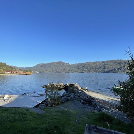 Sauda Fjord Camping Hotell Saudasjøen Eksteriør bilde