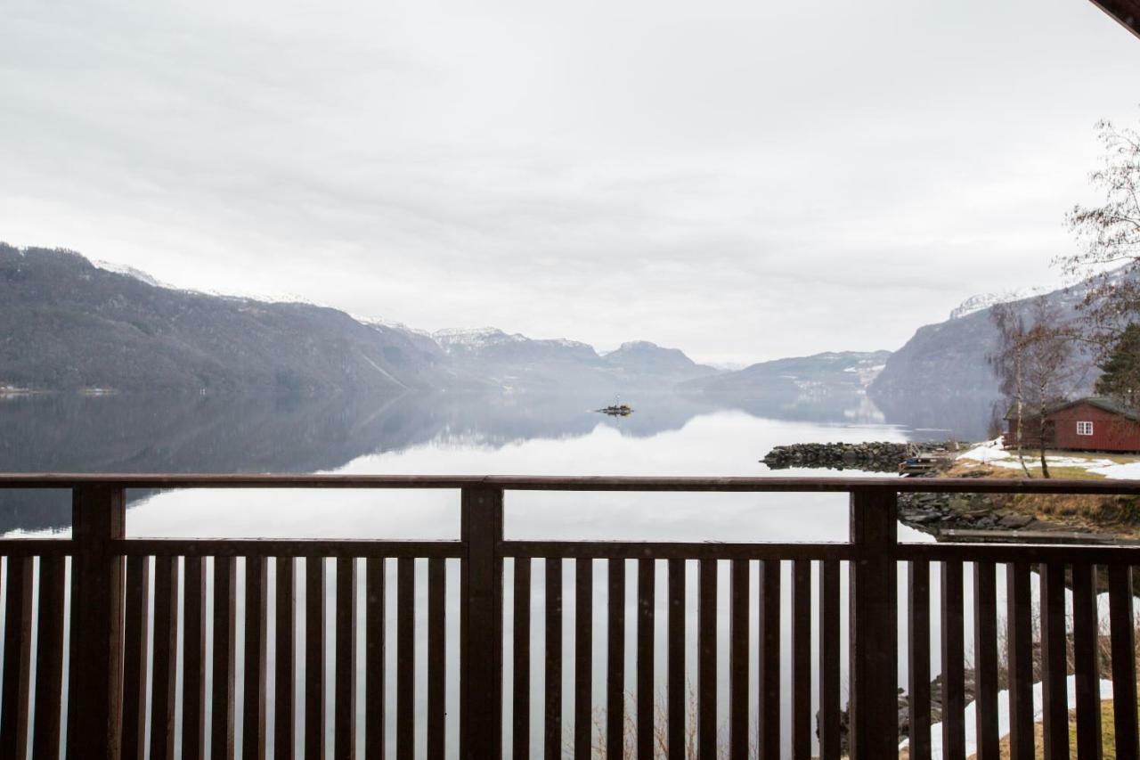 Sauda Fjord Camping Hotell Saudasjøen Eksteriør bilde